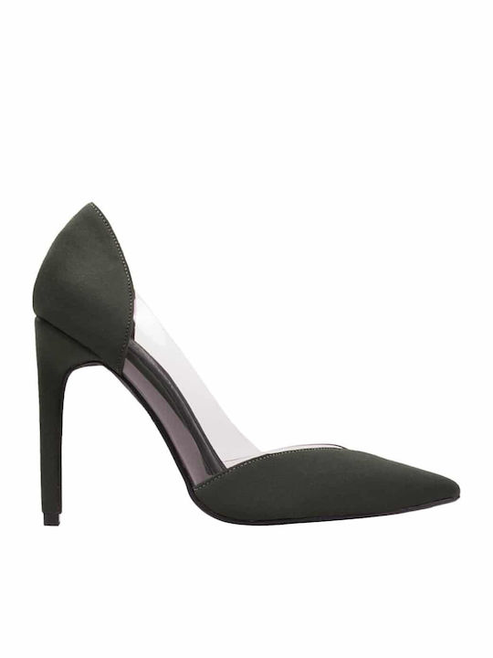 Jeffrey Campbell Stiletto Khaki High Heels Swifty