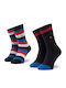 Tommy Hilfiger Kindersocken Kniehohe Blau 2 Paar