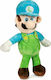 Plush Luigi Super Mario Bros 35 cm 98605BL