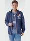 Cagoule Jacket Windproof Blue