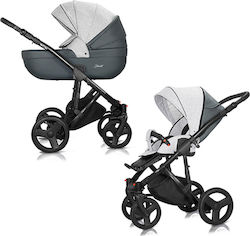 Milu Kids Starlet Eko 2 σε 1 Creamy-Grey