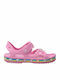 Crocs Παιδικά Ανατομικά Παπουτσάκια Θαλάσσης Fun Lab Rainbow Sandal Ροζ