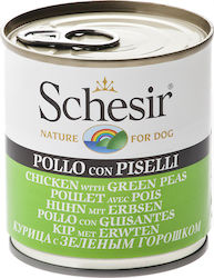 Schesir Canned Wet Dog Food with Chicken 1 x 285gr