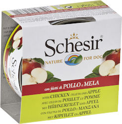 Schesir Canned Wet Dog Food with Chicken 1 x 150gr