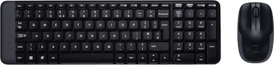 Logitech MK220 Fără fir Set tastatură și mouse Engleză US