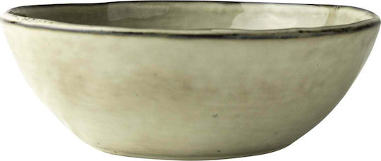 Dutch Rose Fruit Bowl Ceramic Beige 33x33x10cm