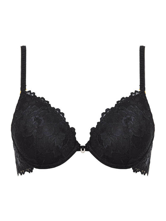 Lormar Silver Negru Sutien Push Up