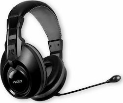 NOD Loud & Clear Over Ear Gaming Headset με σύνδεση 2x3.5mm