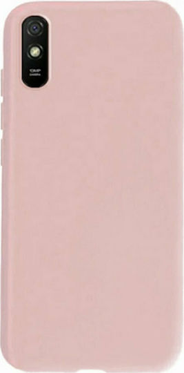 Cti Liquid Back Cover Silicon Roz (Redmi 9A / 9AT)