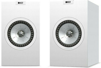 Kef Q150 Ζεύγος Ηχείων Hi-Fi Βιβλιοθήκης 100W 2 Δρόμων Π18xΒ27.8xΥ30.3εκ. Λευκό