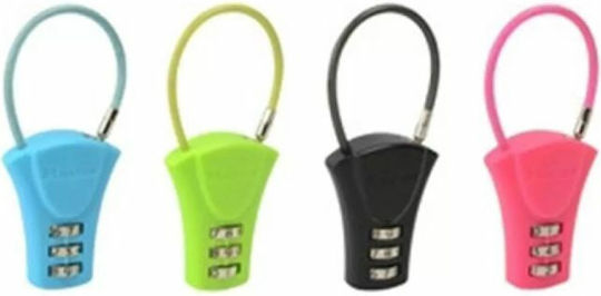 Master Lock Lăcăt cu Cablu Combinație ABS Special pentru SUA (TSA) cu Certificare TSA 37mm Blue 1buc