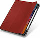 Uniq Transforma Rigor Flip Cover Synthetic Leather Red (iPad Air 2020/2022) UNIQ-NPDA10.9(2020)-TRIGRED