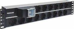 Manhattan 714051 Rack-Steckdosenleiste