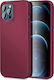 ESR Cloud Silicone Back Cover Burgundy (iPhone ...