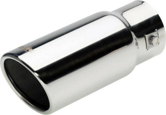 Simoni Racing Μπούκα Στρογγυλή Inox 37-63mm Universal