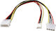 Roline 4-Pin Molex - 4-Pin Molex / FDD Cable 0.3m Multicolour (11.03.1010)