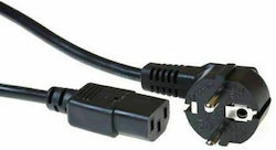Intronics Schuko - IEC C13 Cable 0.5m Black (AK5145)