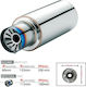 Simoni Racing Τελικό Καζανάκι Fire Shot Universal Inox Titanium