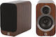 Q-Acoustics Q3010i Pereche Boxe Hi-Fi Bookself 75W 2 Nr. de șoferi L15xA25.2xÎ25.3cm. Nuci