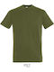 Sol's Imperial Men's Short Sleeve Promotional T-Shirt Dark Khaki