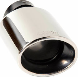 Sumex Exhaust Muffler DTM Universal Stainless Steel Oval 65mm Silver