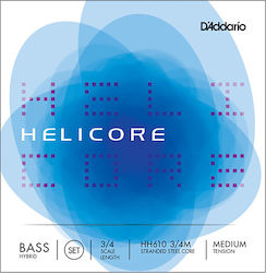 Daddario Helicore Hybrid Bass Saiten Set HH610 3/4M