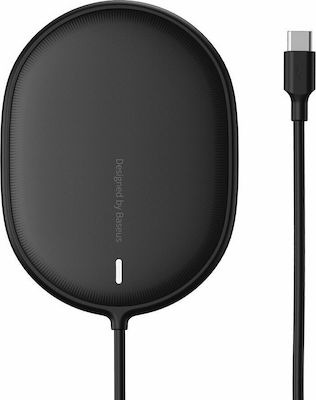 Baseus Încărcător Wireless (Qi Pad) 15W Negruς (WXQJ)