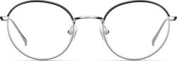 Meller Yuda Screen Protection Glasses in Silber Color B-Y-SILTUT