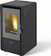 Kalor Petite Mod 6 Σόμπα Pellet 5.5kW Μαύρη