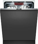 Neff S157ZCX35E Πλήρως Εντοιχιζόμενο Πλυντήριο Πιάτων για 14 Σερβίτσια Π59.8xY81.5εκ. Μαύρο
