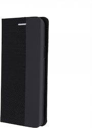 Senso Primo Synthetic Leather Book Black (Xiaomi Mi 10T Lite)