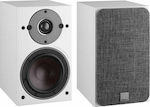 Dali Oberon 1 Ζεύγος Ηχείων Hi-Fi Βιβλιοθήκης 100W 2 Δρόμων Π16.2xΒ23.4xΥ27.4εκ. Λευκό