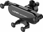 Ldnio Mobile Phone Holder Car Black with Adjustable Hooks Black