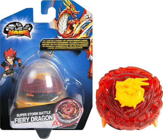 Just Toys Σβούρα V Egg Series Fiery Dragon για 5+ Ετών