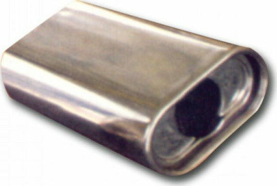 Americat Μπούκα Εξάτμισης Universal Πλακέ 114x140x150mm