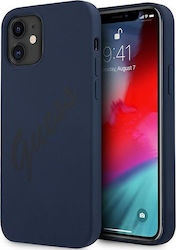 Guess Vintage Back Cover Σιλικόνης Μπλε (iPhone...