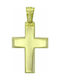 Triantos Gold Kreuz 14K mit Kette