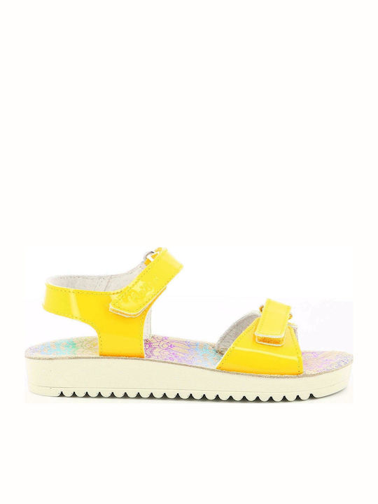 Kinder Sandalen Odyscratch Anatomisch Gelb