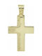 Triantos Gold Kreuz 14K mit Kette