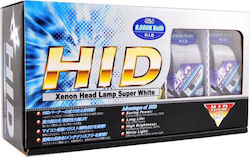 Mycarr Xenon Σετ Φωτισμού Αυτοκινήτου H1 35W 12V 8000K Ψυχρό Λευκό