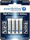 everActive Pro Alkaline Batterien AAA 1.5V 4Stück