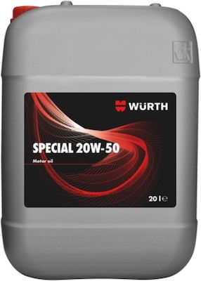 Wurth Λάδι Αυτοκινήτου Special 20W-50 20lt