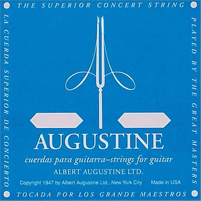 Augustine Single String for Classic Guitar Blue N.2 B (Si)