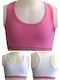 IDER Set of Kids' Bralettes White, Pink 2pcs