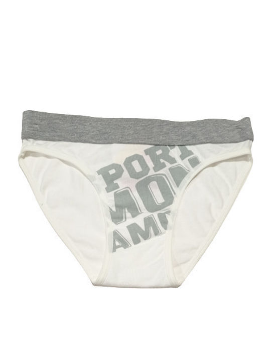 Minerva Kids' Brief White