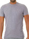 Apple Boxer Men's Short Sleeve Undershirt Gray