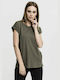 Urban Classics TB771 Women's T-shirt Olive TB771-00176