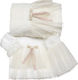 Lina Baby Set Botez - Olane Κάρμεν Ecru 6buc