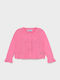 Mayoral Girls Knitted Cardigan with Buttons Pink