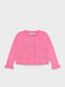 Kids Cardigan Cotton Pink